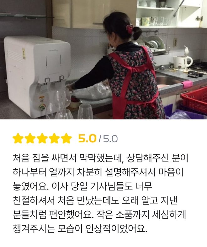 꼼꼼개미이사 리뷰